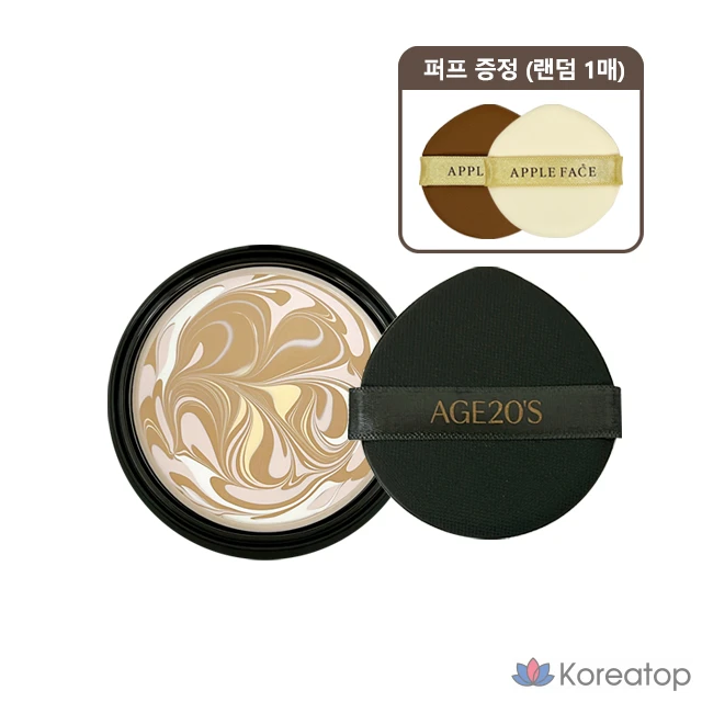 Кушон AGE 20S Ampoule Pact Lux Gold, оттенок 21, 1 шт.