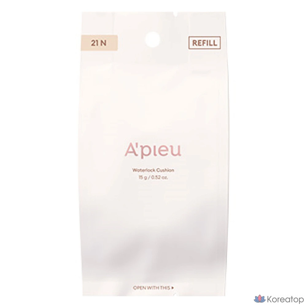 Кушон A'Pieu Waterlock Cushion Refill, оттенок 21N, 15 г, 1 шт.