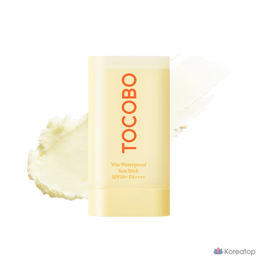 Солнцезащитный стик Tocobo Vita Waterproof Sun Stick SPF50+ PA++++, 18 г, 1 шт.