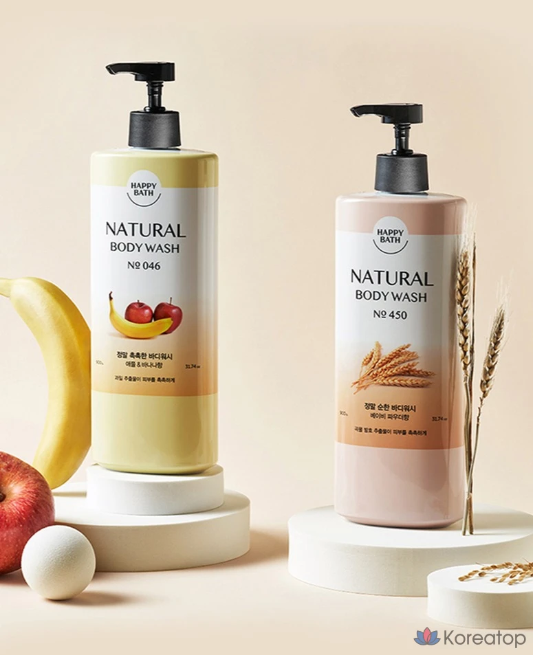 Гель для душа Happy Bath Natural Really Mild Body Wash, аромат Baby Powder, 900 г, 1 шт.