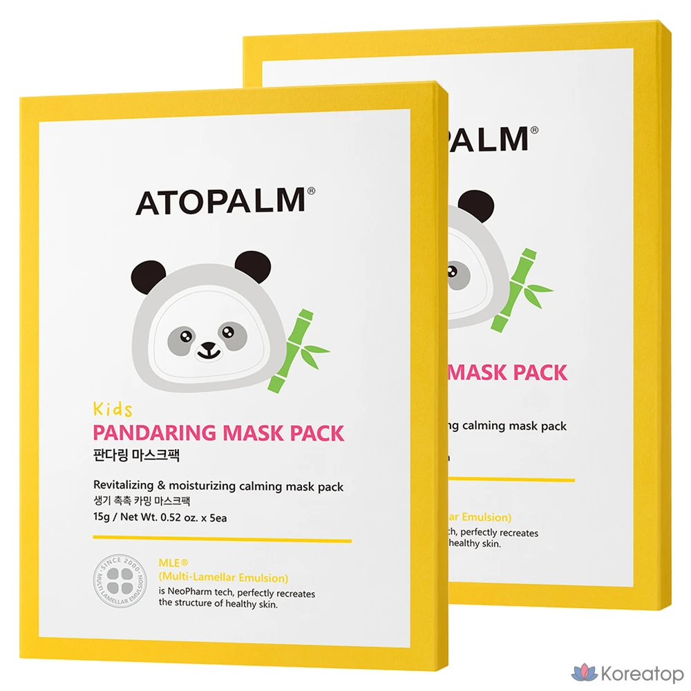 Тканевая маска для лица Atopalm Panda Ring Mask, 15 г, 10 шт.