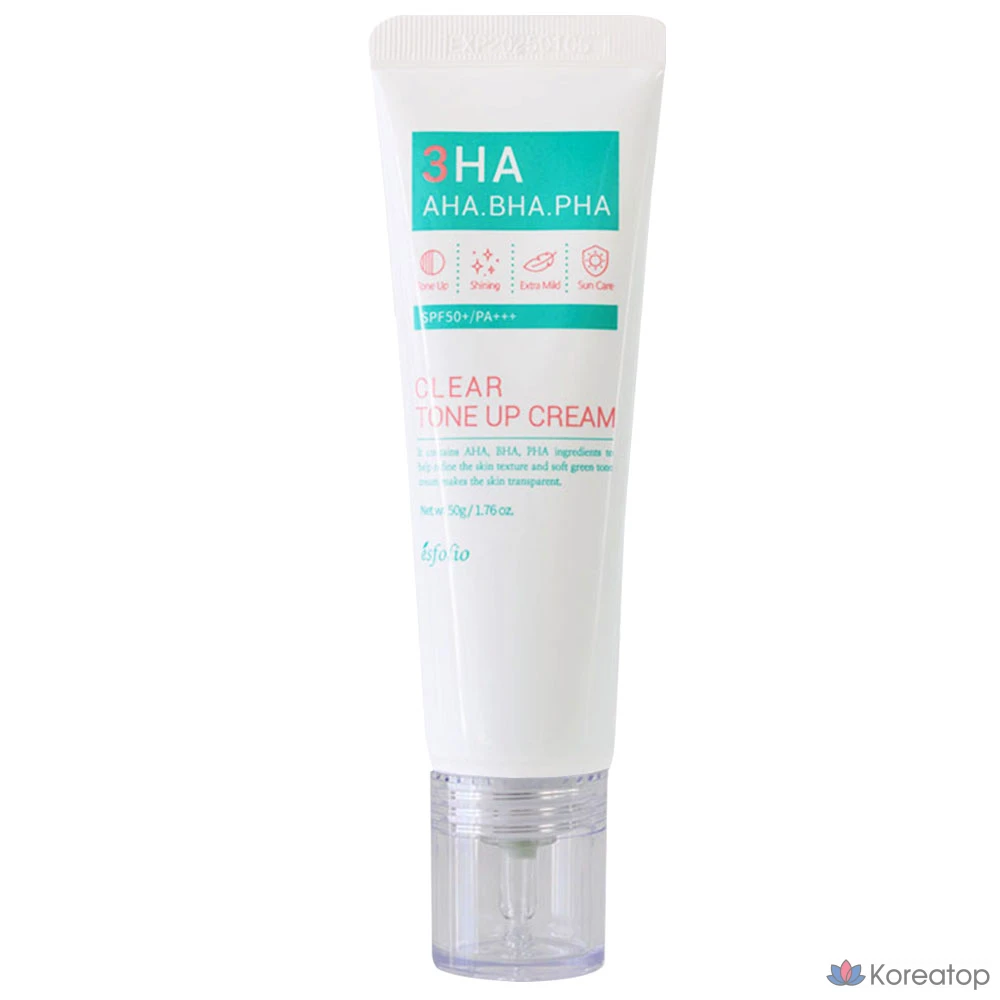 Тон-ап крем Esfolio Pure Heart Soothing Tone Up Cream, 50 г, 1 шт.