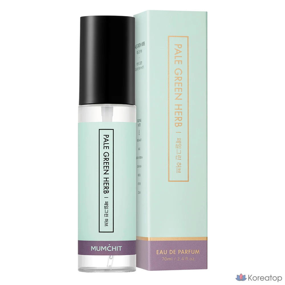 Духи для ткани MUMCHIT, оттенок Pale Green Herb, 70 мл, 1 шт.