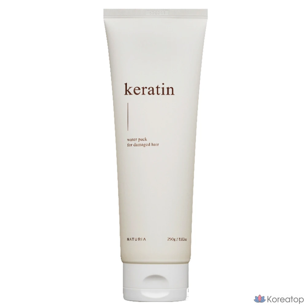 Тканевая маска для лица NATURIA Keratin Water Pack, 250 г, 1 шт.