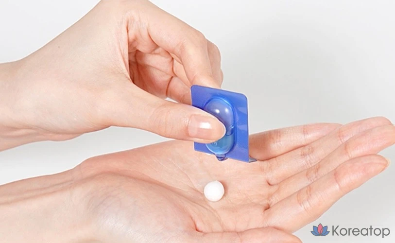 Набор для ухода WELLAGE Real Hyaluronic Capsule 10g + Ampoule 1ml One-Day Kit, 1 шт.
