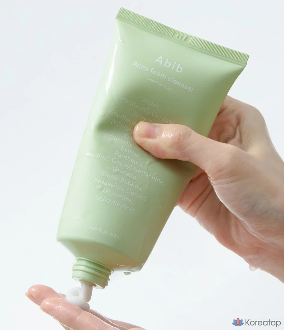 Пенка для умывания Abib Acne Heartleaf Foam Cleanser, 250 мл, 1 шт., фото 5