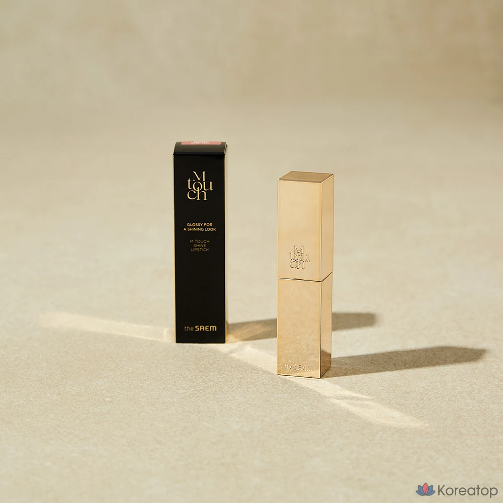Губная помада The Saem M Touch Shine Lipstick, оттенок BR01 Brick City, 1 шт.