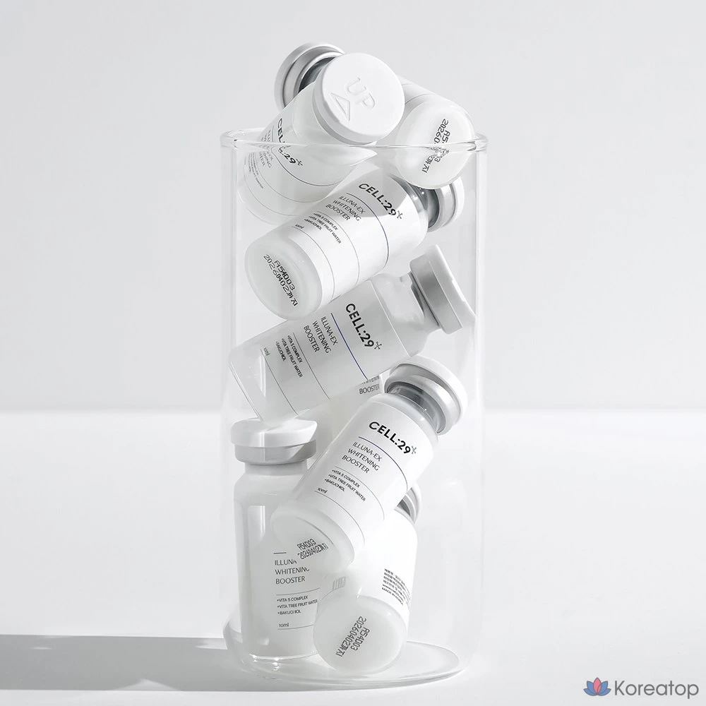 Ампульная сыворотка Cell29 Illuna EX Booster Ampoule White Tone Lifting, 50 мл, 1 шт.