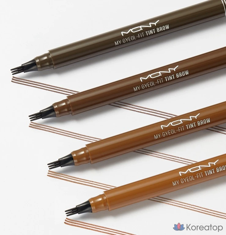 Тинт для бровей Mqny My Fit Brow Tint, оттенок Deep Brown, 0.8 г, 1 шт.