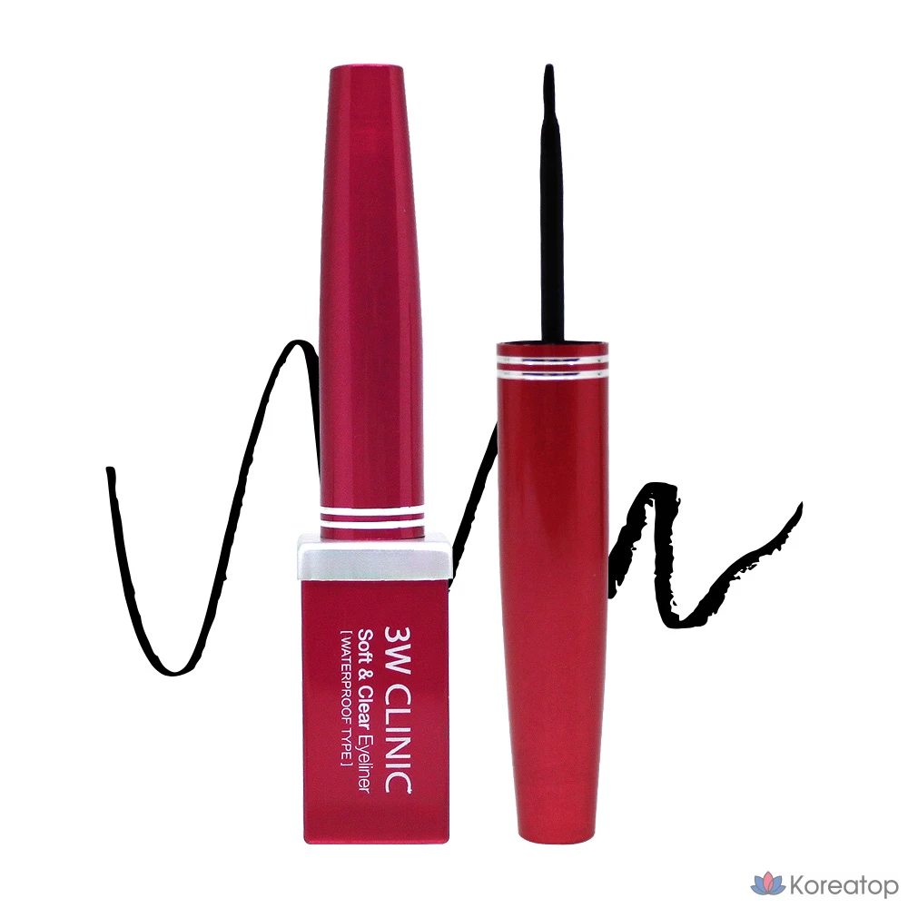 Подводка для глаз 3W Clinic Soft & Clear Eyeliner, 7 мл, 1 шт.