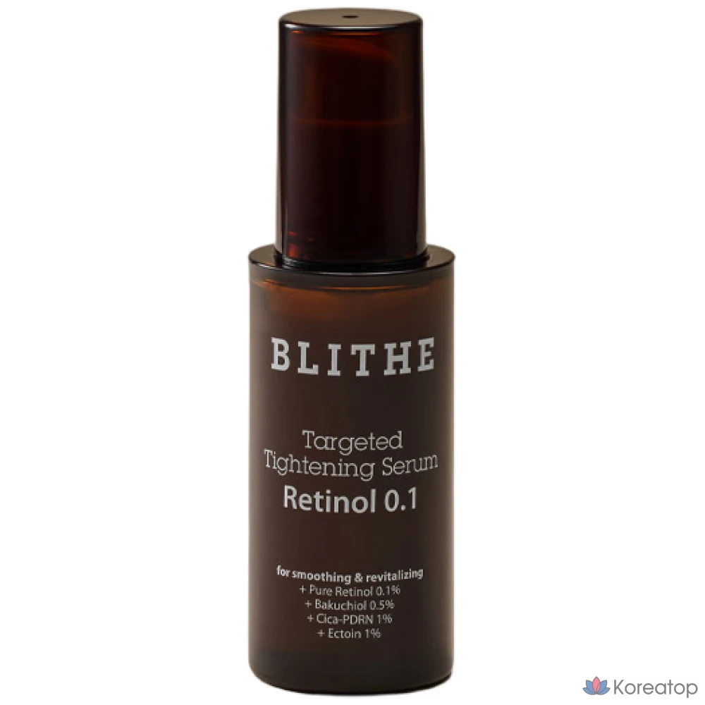 Сыворотка BLITHE Neck Wrinkle Iron Serum Retinol 0.1, 30 мл, 1 шт.