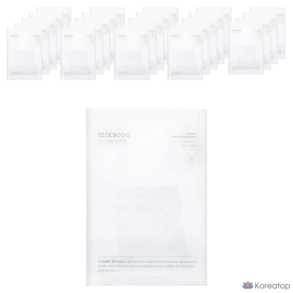 Тканевая маска для лица MIXSOON Centella Mask, 25 шт.