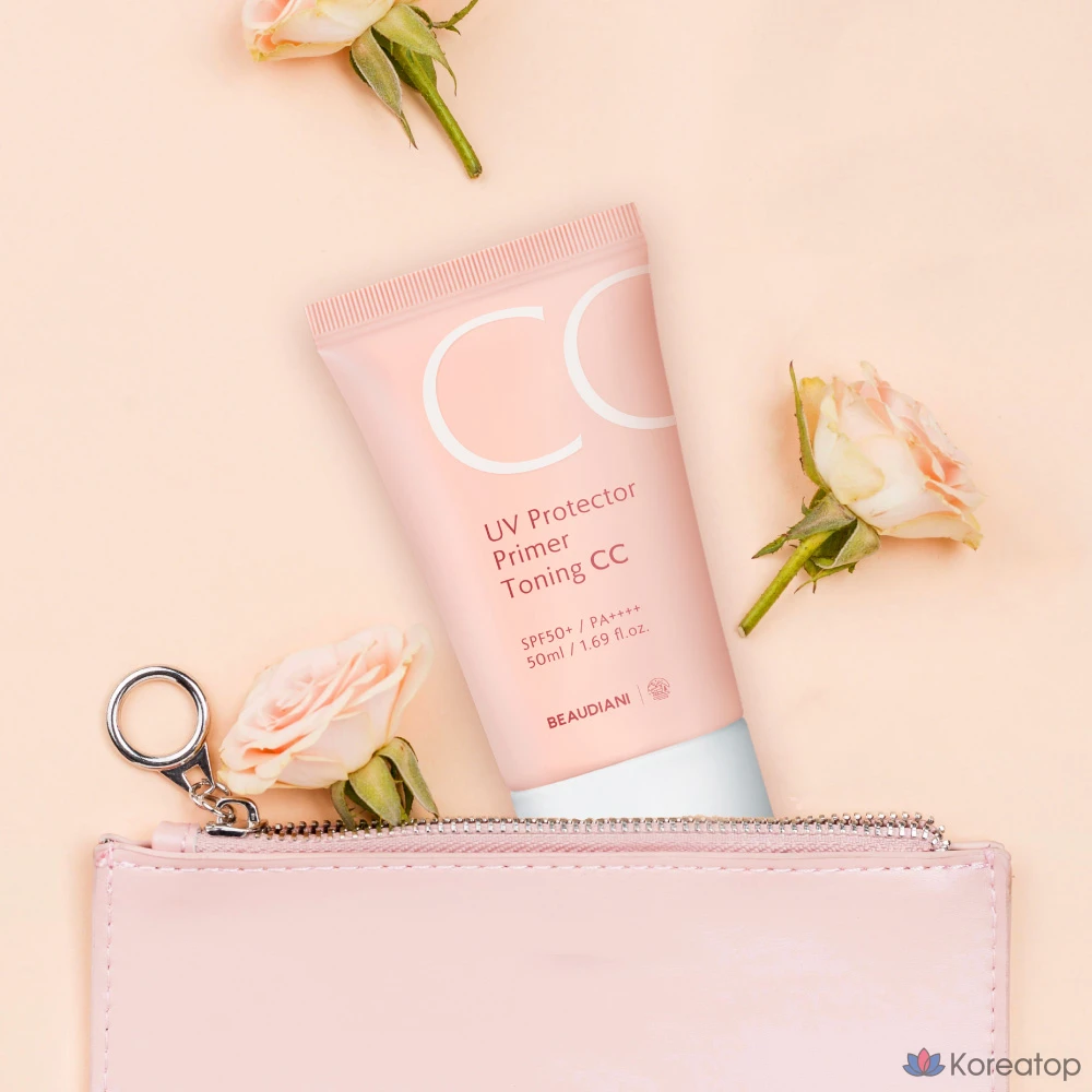 Солнцезащитный крем Beaudiani UV Protector Primer Toning CC Cream SPF50+ PA++++, 50 мл, 1 шт.