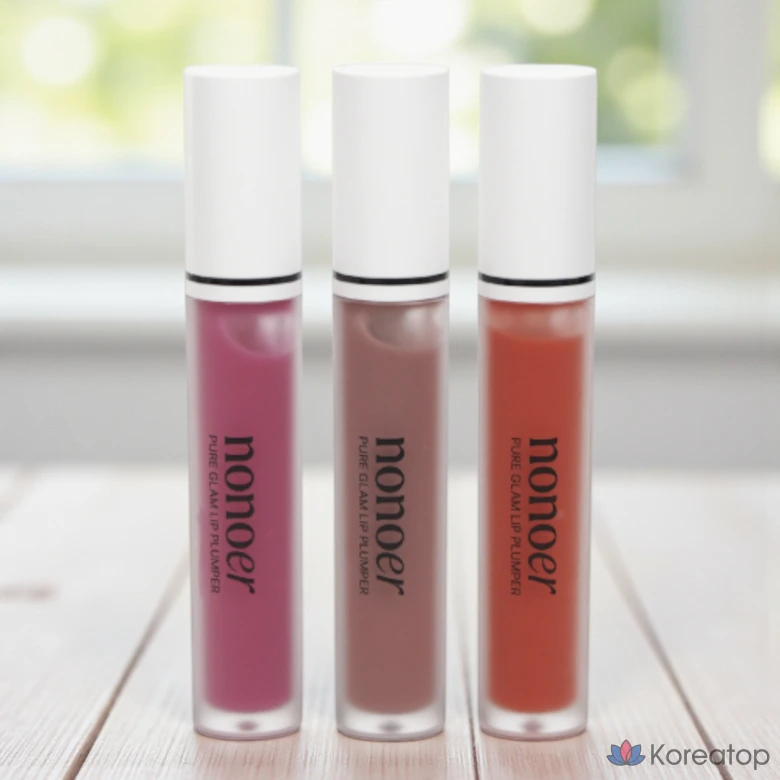 Липкий бальзам для губ YNM Nonoe Pure Glam Lip Plumper, оттенок 001 Mobe Glass, 4.5 г, 1 шт., фото 2