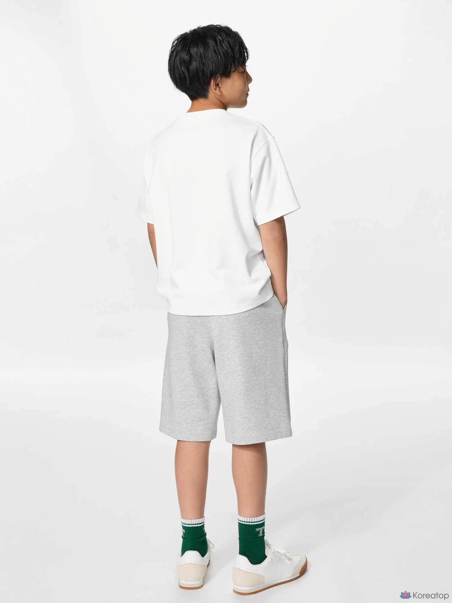Шорты детские Uniqlo AIRism Cotton Half Pants, однотонные