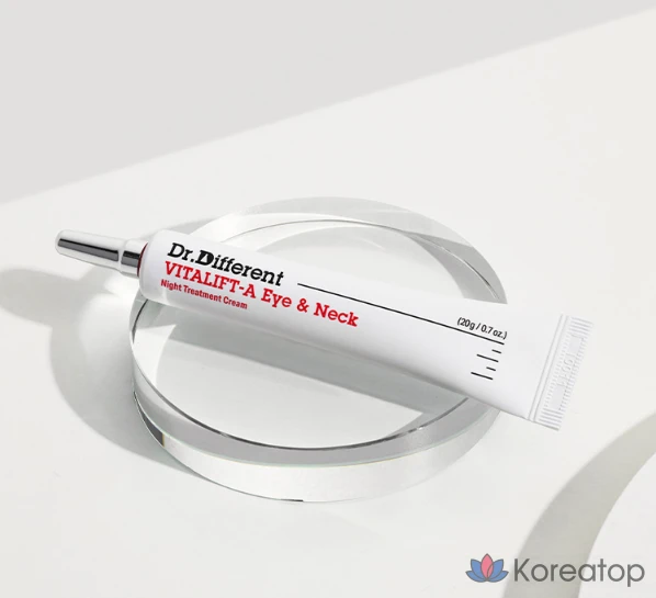 Крем для лица и шеи Dr. Different Vita Lift A Eye & Neck Retinal Cream, 20 г, 1 шт.