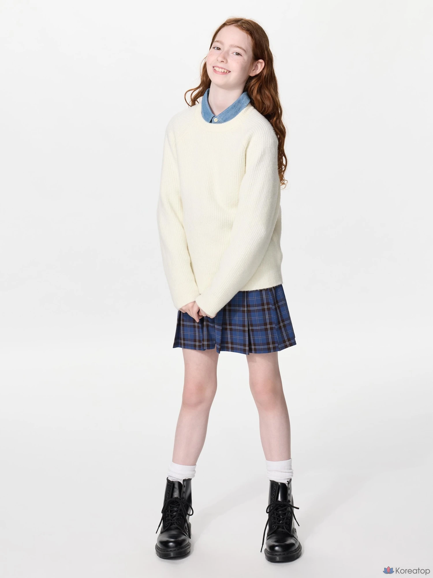 Свитер детский Uniqlo Souffle Yarn Sweater