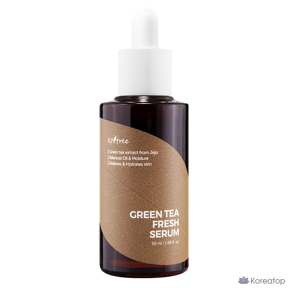 Сыворотка IsNtree Green Tea Fresh Serum, 50 мл, 1 шт.