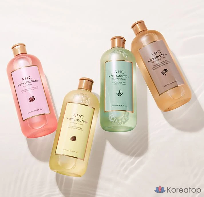 Тонер AHC Herb Solution Witch Hazel Toner, 500 мл, 1 шт.