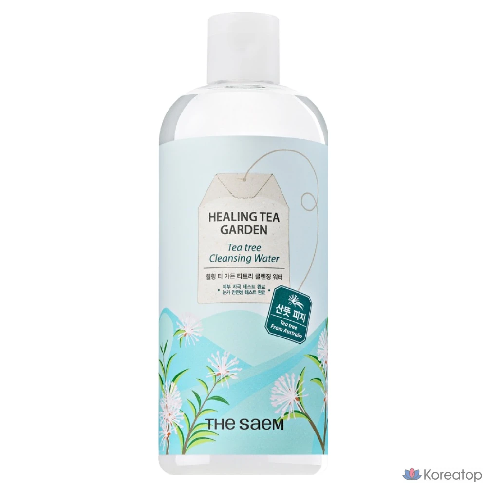 Очищающая вода The Saem Healing Tea Garden Tea Tree Cleansing Water, 500 мл, 1 шт.