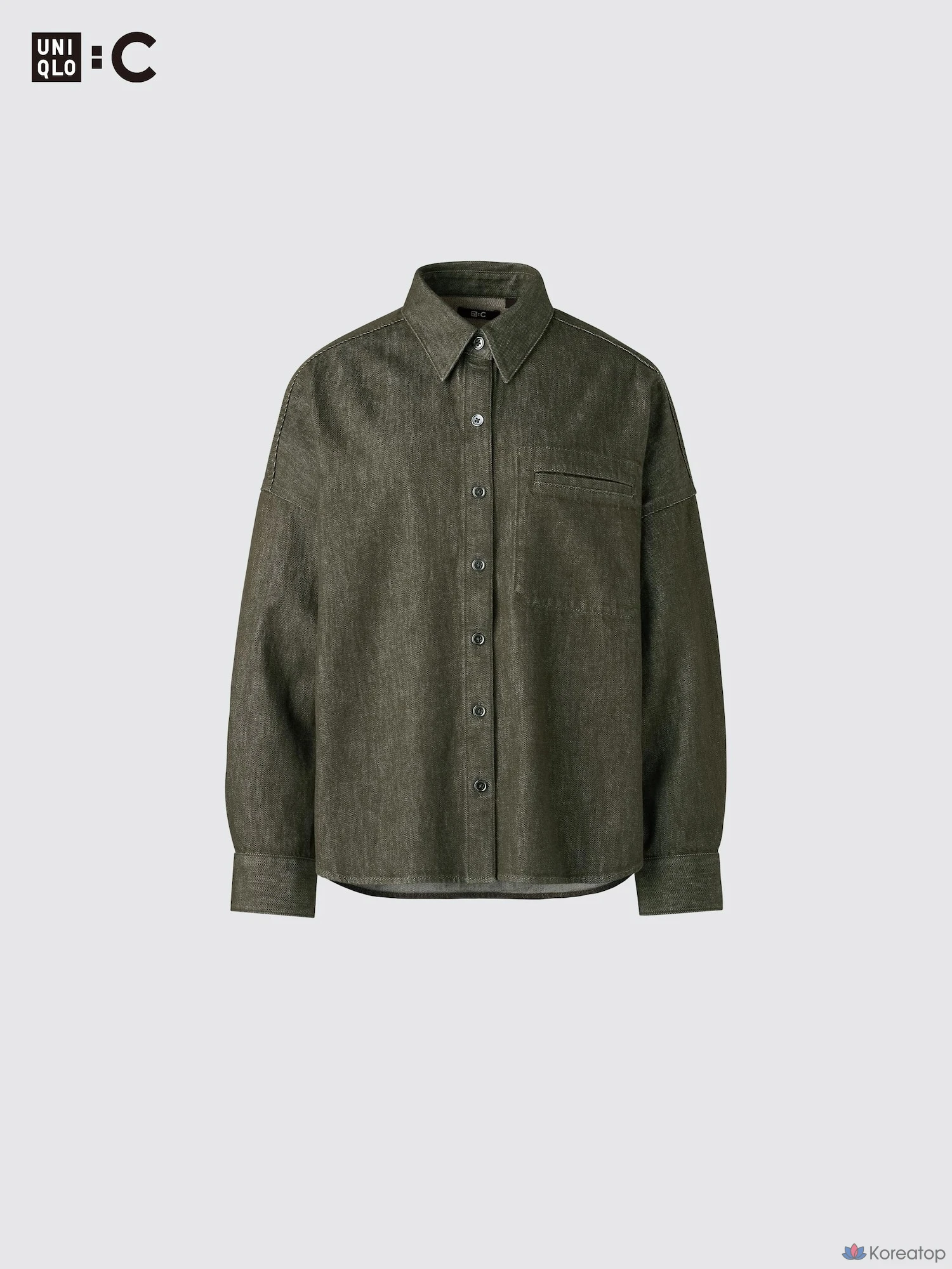 Рубашка-куртка Uniqlo Denim Relaxed Shirt Jacket