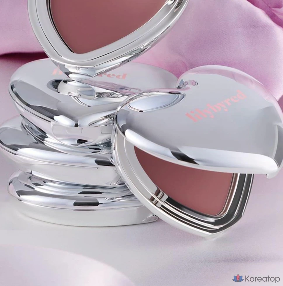 Румяна-мусс Lilybyred Love Beam Cheek Mousse, оттенок 04 Taro Mousse, 3.8 г, 1 шт., фото 5