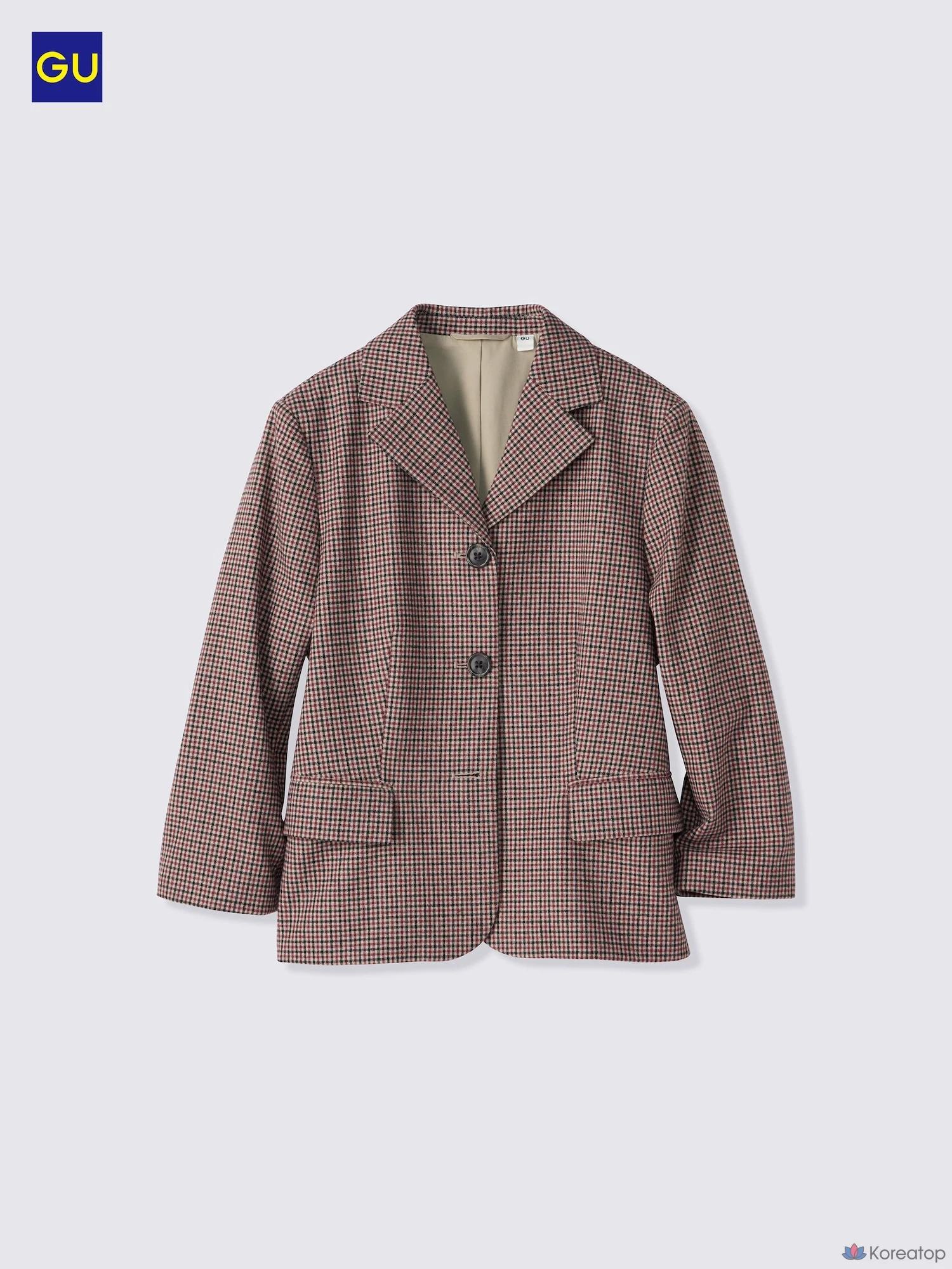 Куртка детская Uniqlo, в клетку