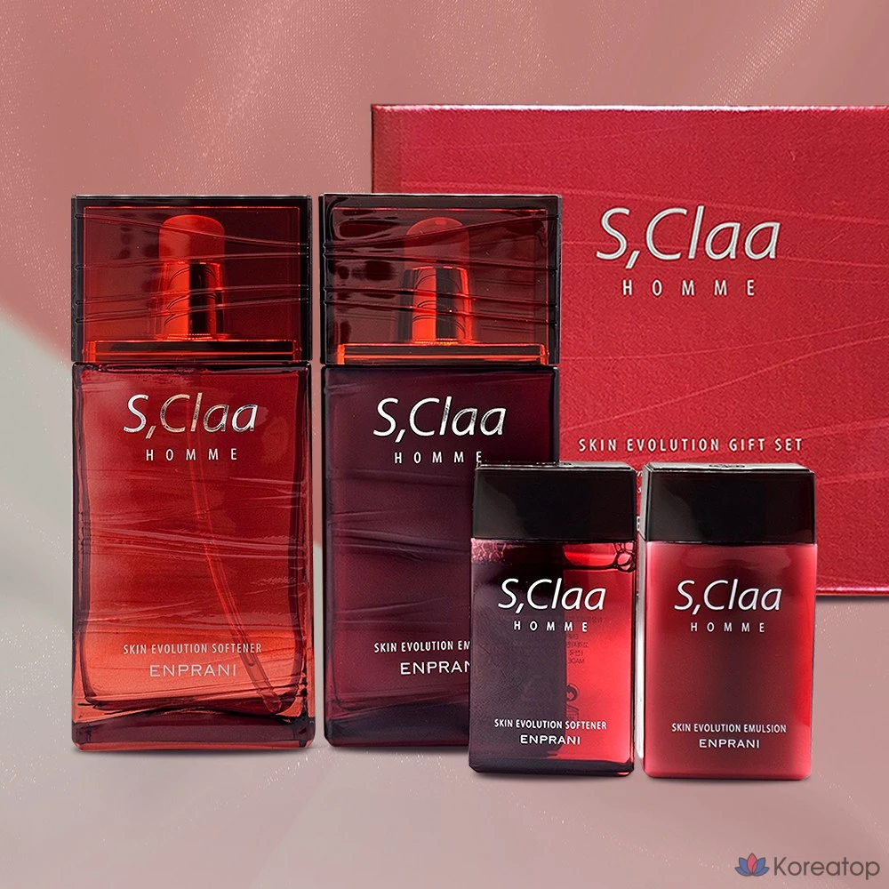 Набор для ухода Enprani Escula Homme Skin Evolution 2-piece Set, 1 шт.