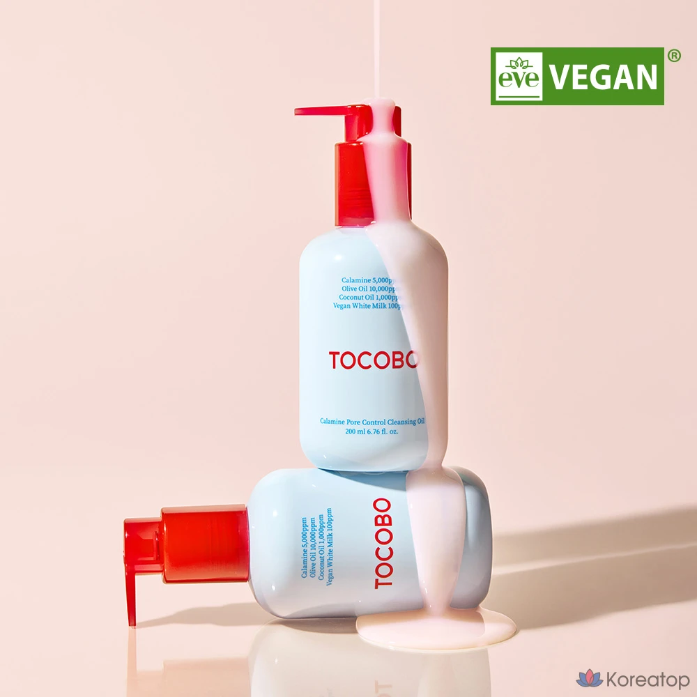 Гидрофильное масло Tocobo Calamine Pore Control Cleansing Oil, 200 мл, 1 шт.