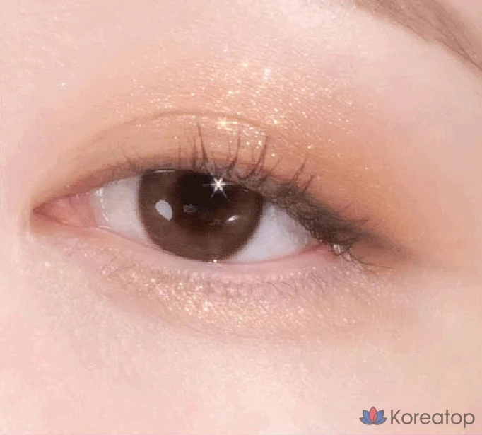 Тени для век VDL Eye Shine Color Mode Shadow Palette, оттенок 01 Peach Orange, 1 шт., фото 3