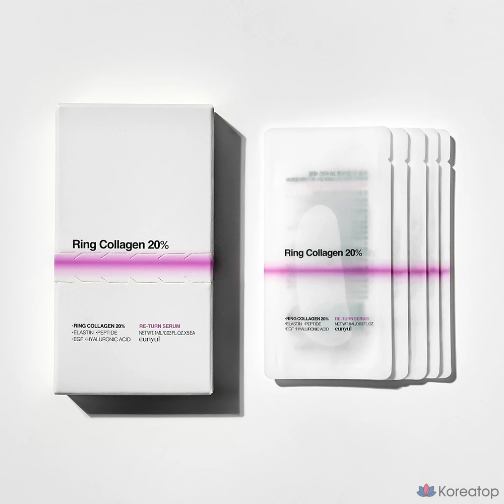Сыворотка Eunyul Ring Collagen 20 Return Serum EGF, 35 мл, 1 шт.