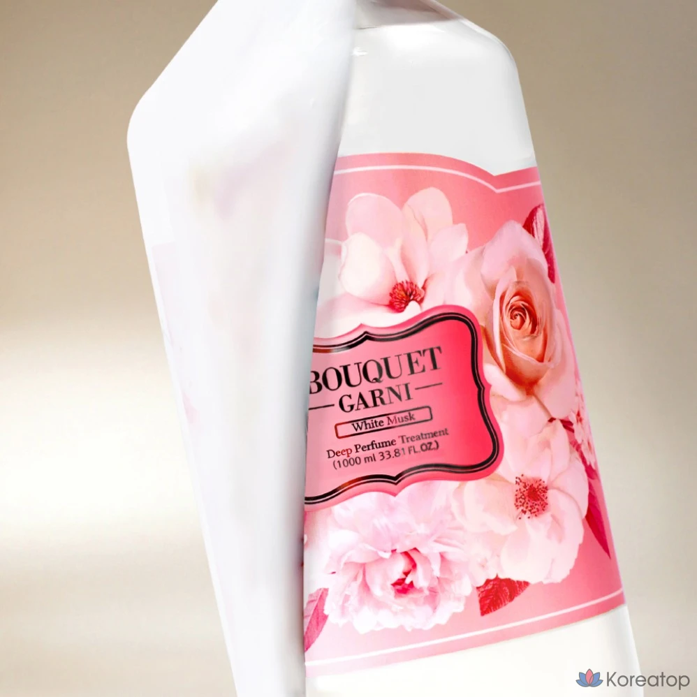 Триммер для волос Bouquet Garni Deep Perfume Treatment White Musk, 1 л, 1 шт., фото 5
