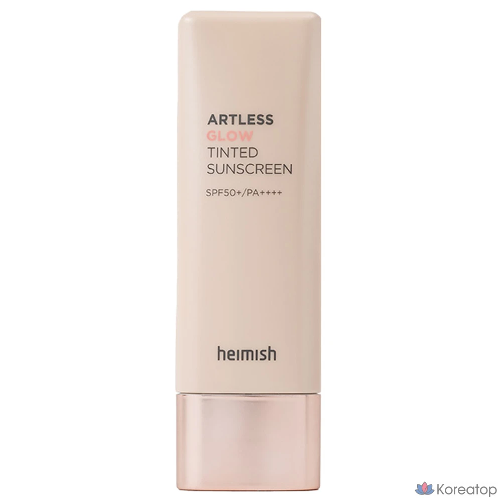 Солнцезащитный крем Heimish Artless Glow Tinted Sunscreen SPF50+ PA++++, 40 мл, 1 шт.