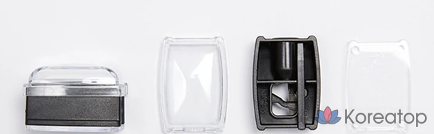 Точилка для карандашей Missha Easy Pencil Sharpener, черный, 1 шт.