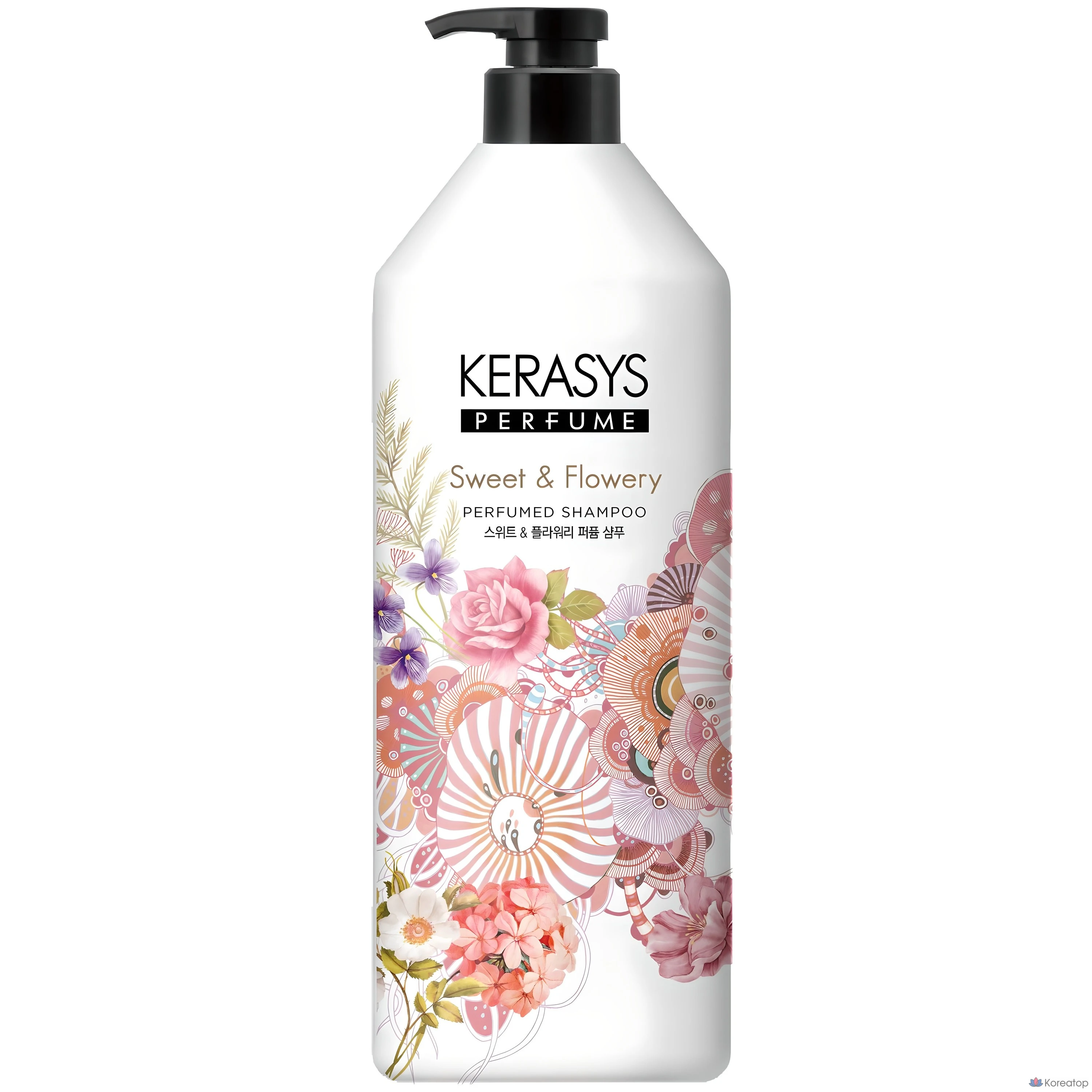 Шампунь KeraSys Perfume Shampoo Sweet &amp; Flowery, 1 л, 1 шт.