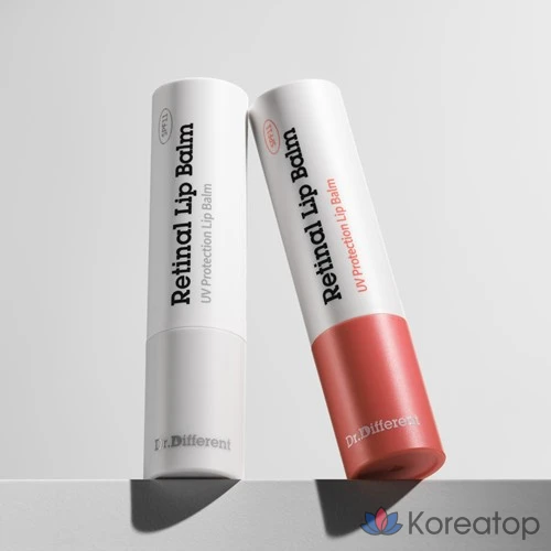 Бальзам для губ Dr. Different Retinal Lip Balm, Tinted, 4 г, 1 шт.