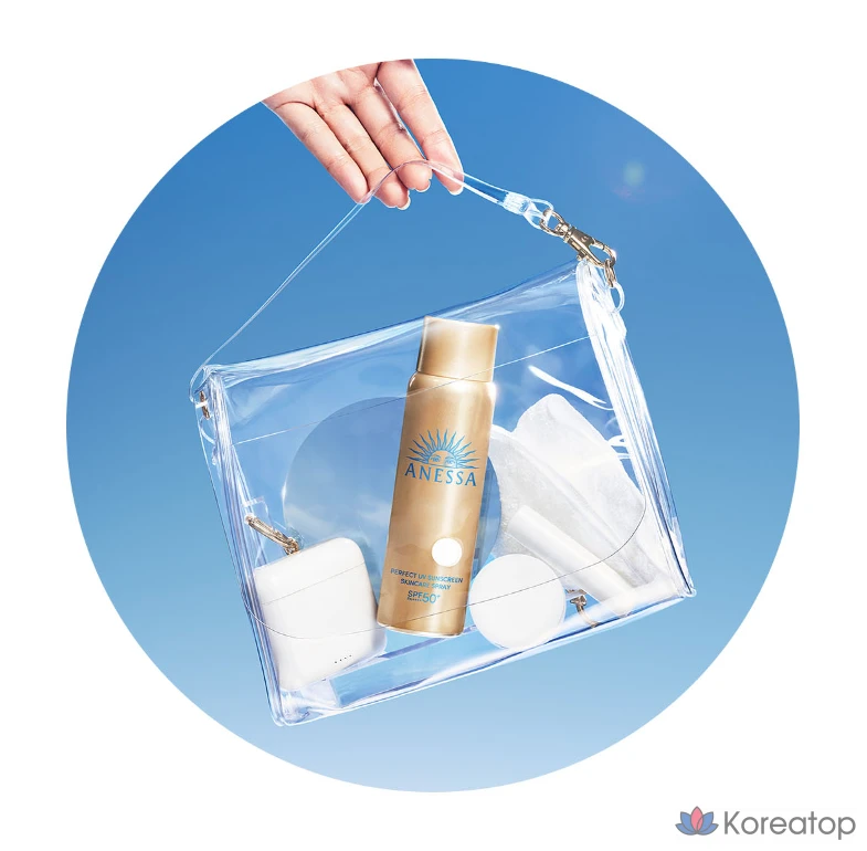 Солнцезащитный спрей Anessa Perfect UV Sunscreen Skincare Spray NA SPF50+ PA++++, 60 г, 1 шт.