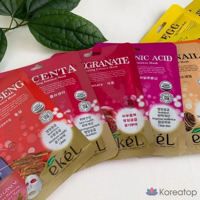 Тканевая маска для лица Ekel Ultra Hydrating Essence Mask Placenta, 1 шт.