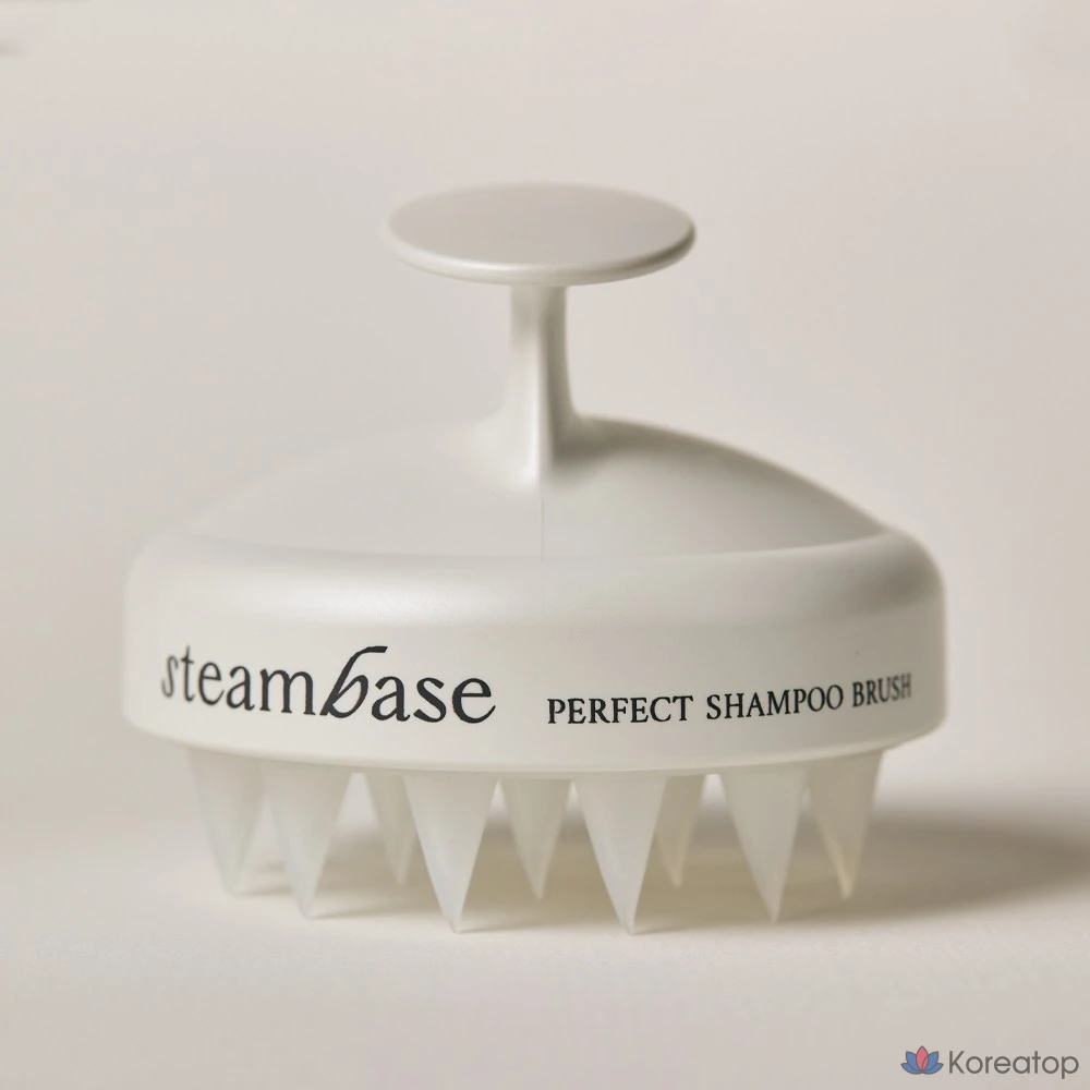 Шампунь-браш для массажа кожи головы Steambase Soft Silicone Shampoo Brush, 1 шт.