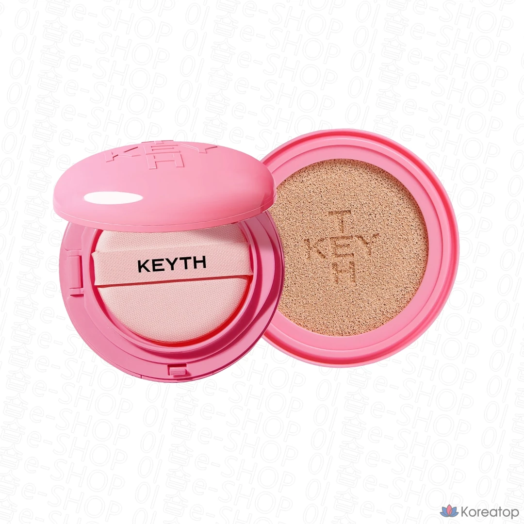 Кушон KEYTH Pink Magnet Cushion (основной + рефил), оттенок 2, 15 г + 15 г, 1 шт.