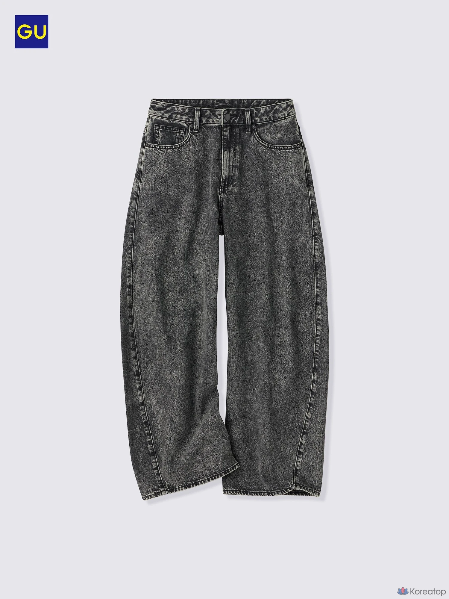 Джинсы Uniqlo 3D Barrel Jeans, длина ноги 72.5-75.5 см, фото 6