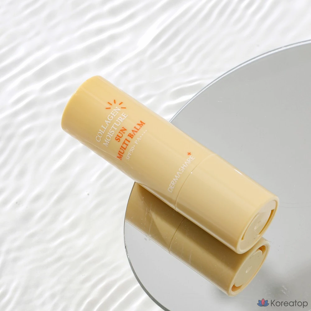 Солнцезащитный бальзам Dermashare Collagen Moisture Sun Multi Balm SPF50+ PA++++, 11 г, 1 шт.