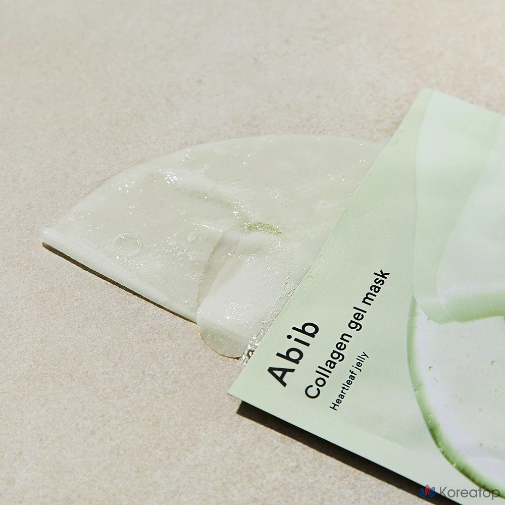 Гидрогелевая маска для лица Abib Collagen Gel Mask Heartleaf Jelly, 4 шт.