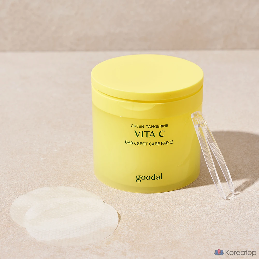 Пэды Goodal Green Tangerine Vita C Dark Spot Care Pad Alpha, 160 мл, 70 шт.