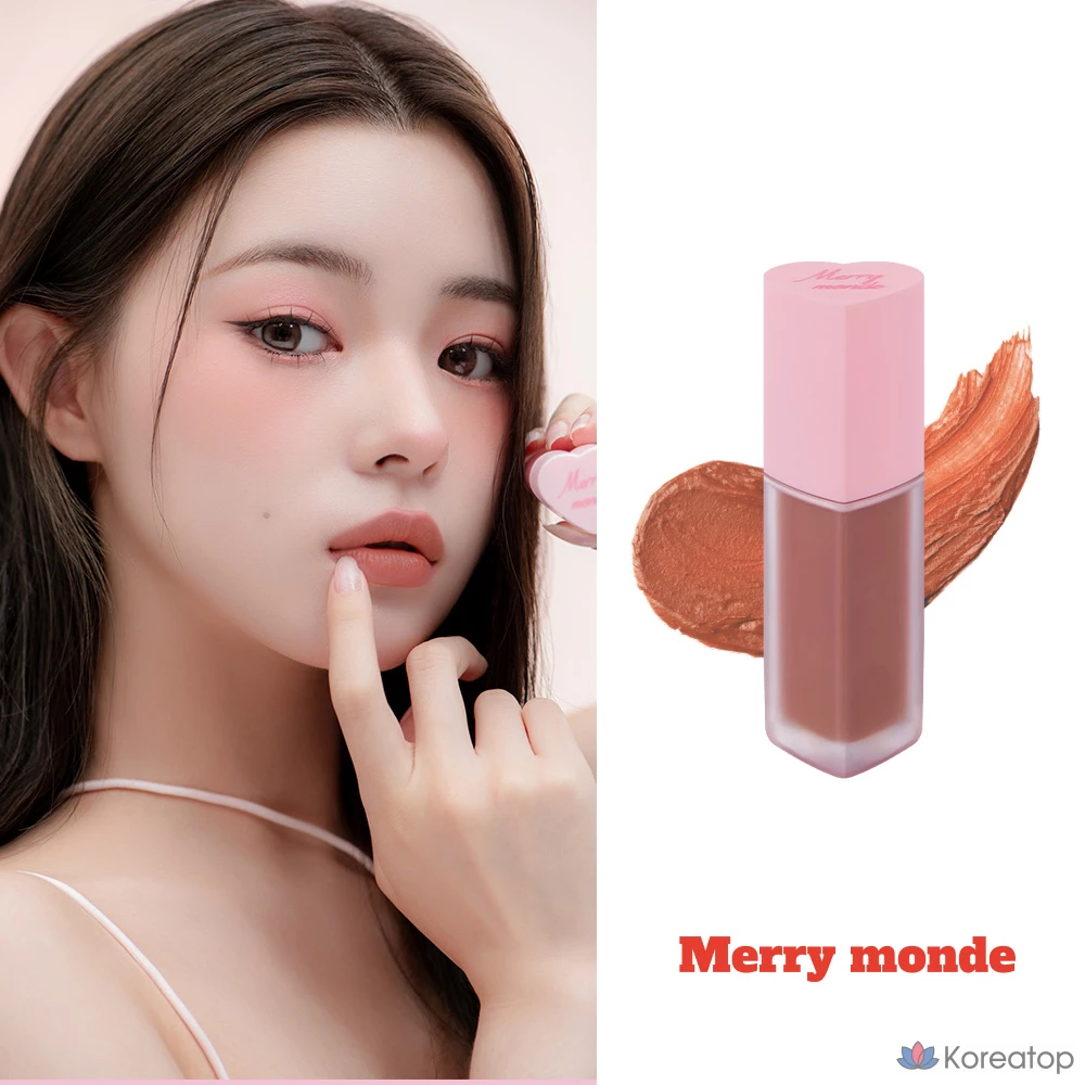 Тинт для губ Heart Percent Cherry Heart Mega Tint, оттенок Merrymond Butter Cherry, 1 шт., фото 2