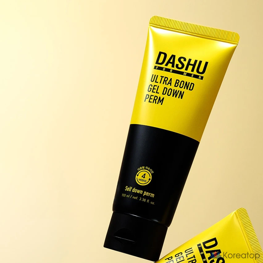 Набор для ухода DASHU For Men Ultra Bond Gel Down Perm Set, 100 мл, 1 шт.
