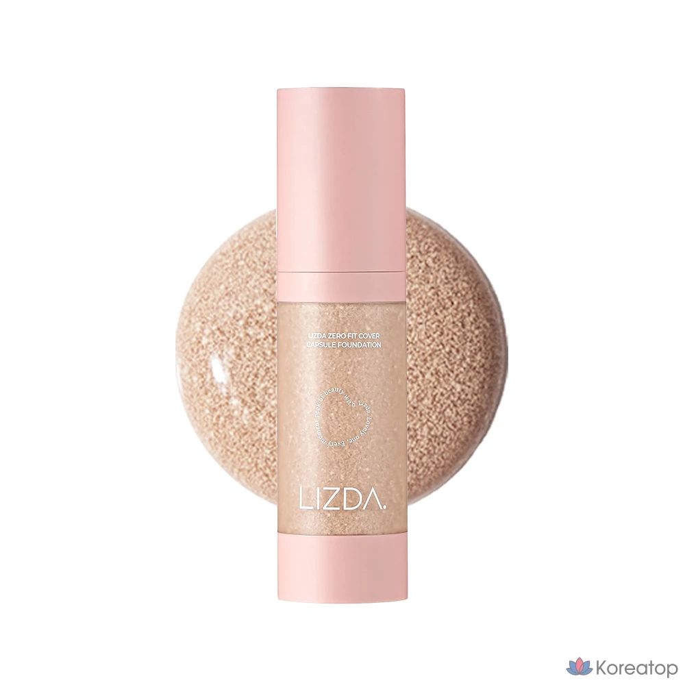 Флюид-основа Lizda NEW Zero Fit Capsule Foundation, оттенок 19 Pure Ivory, 1 шт.