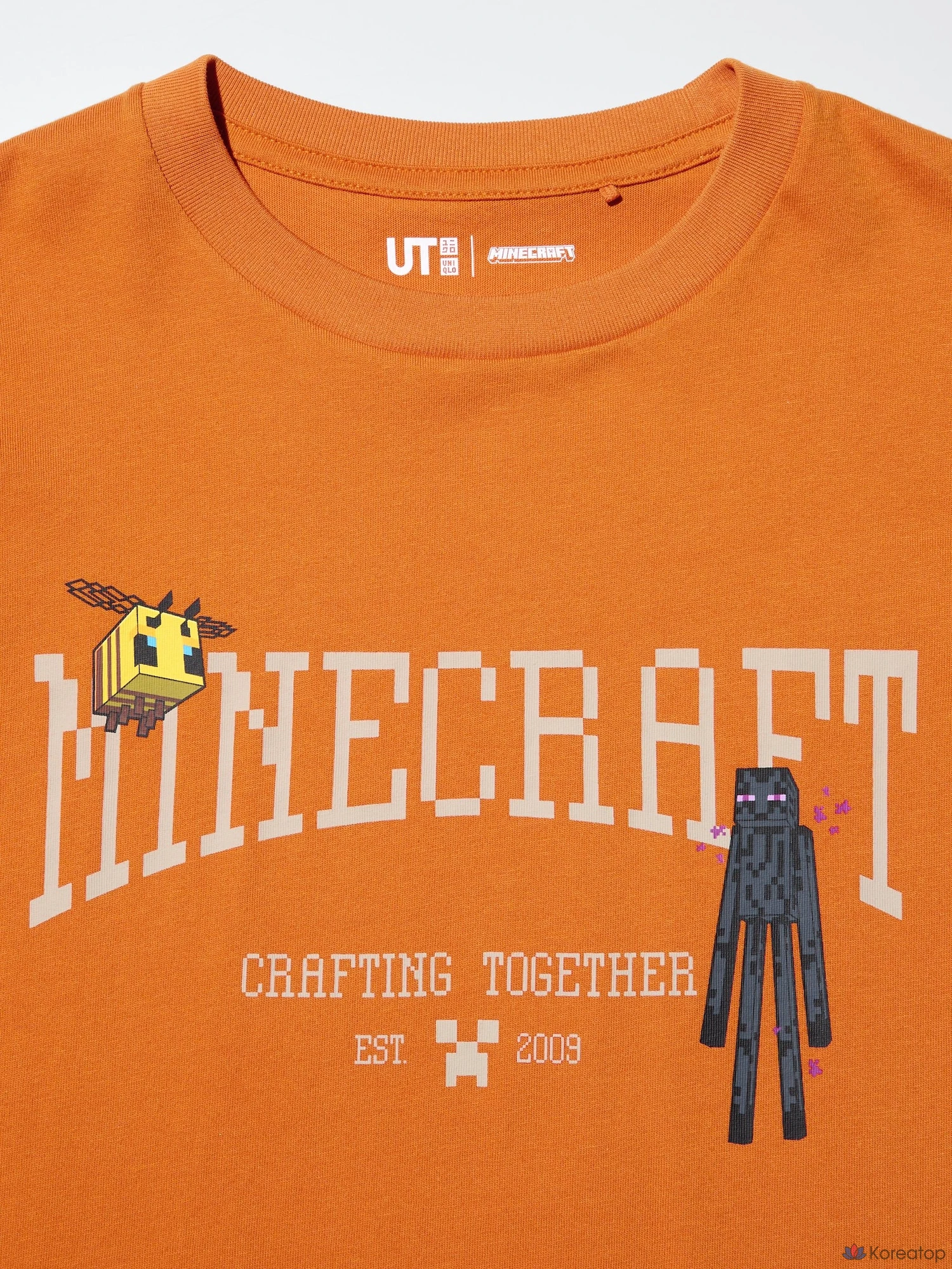 Футболка детская Uniqlo Minecraft UT Graphic T