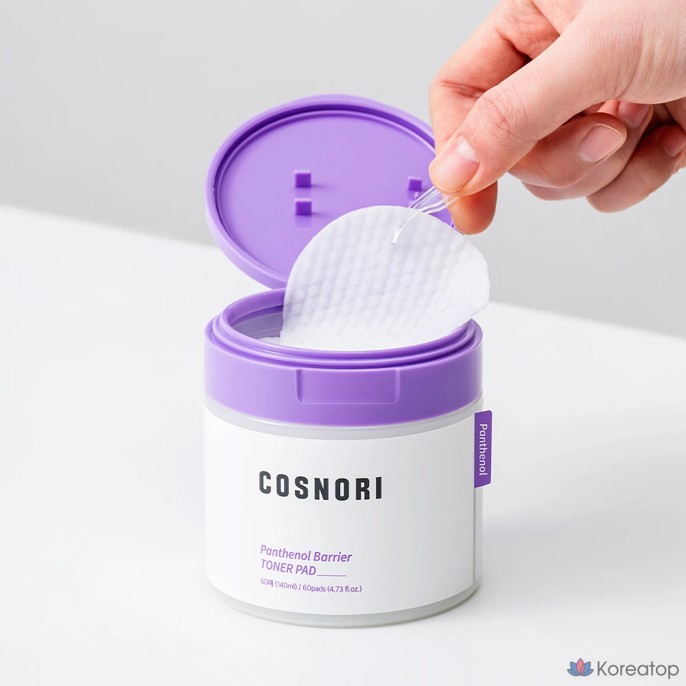 Тонер-пэды Cosnori Panthenol Barrier Toner Pad, 140 мл, 60 шт.