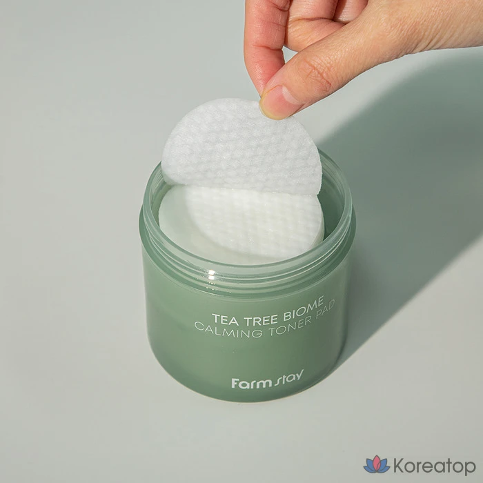 Тонер-пэды FarmStay Tea Tree Biome Toner Pad, 140 мл, 70 шт.